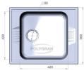 Мойка для кухни POLYGRAN F-20